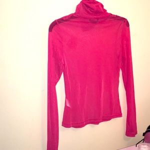 Mesh see through top